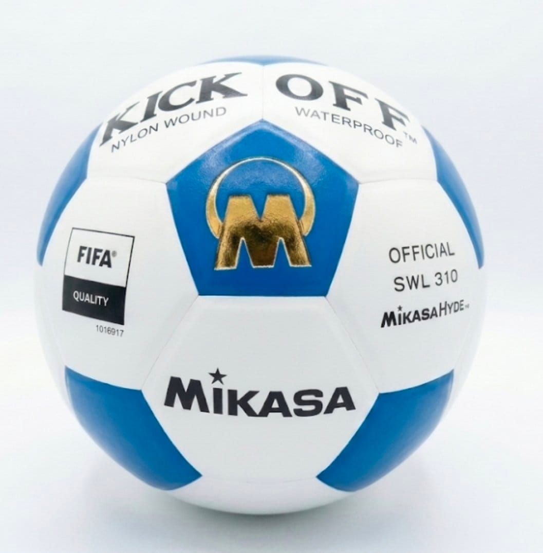 Mikasa Kick Off SWL 310 Official Football – (Blue/White)