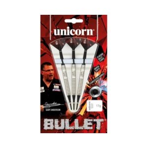 Unicorn Gary Anderson Bullet Darts 21g Steel Tip Dart