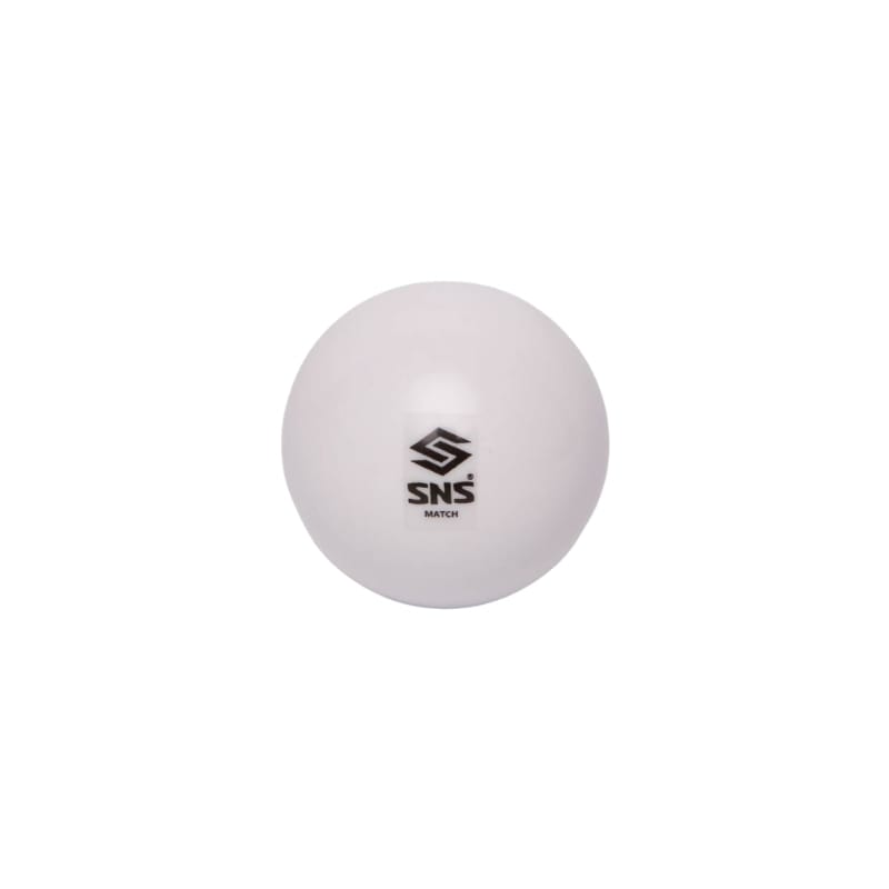 SNS Match Smooth Hockey Ball White