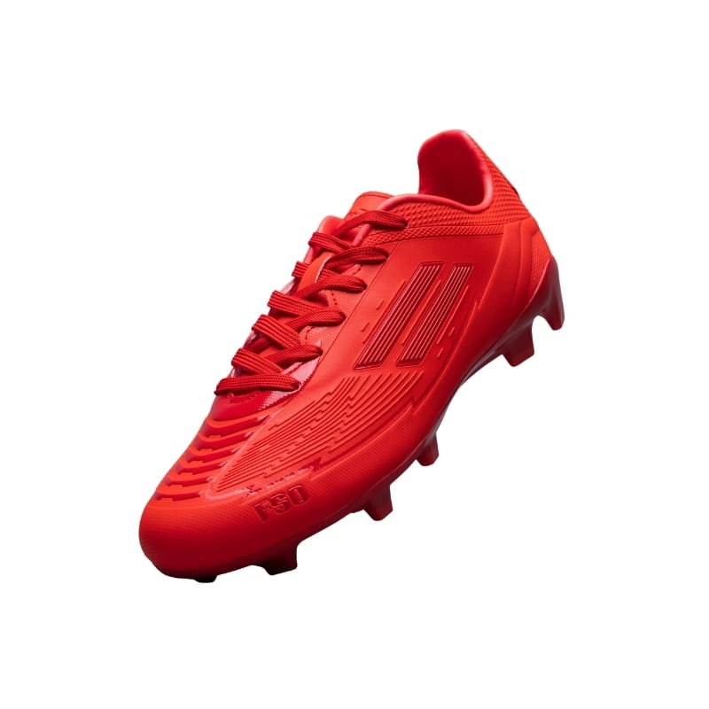 Pro Football Soccer Boots Firm Ground Red - Image 5