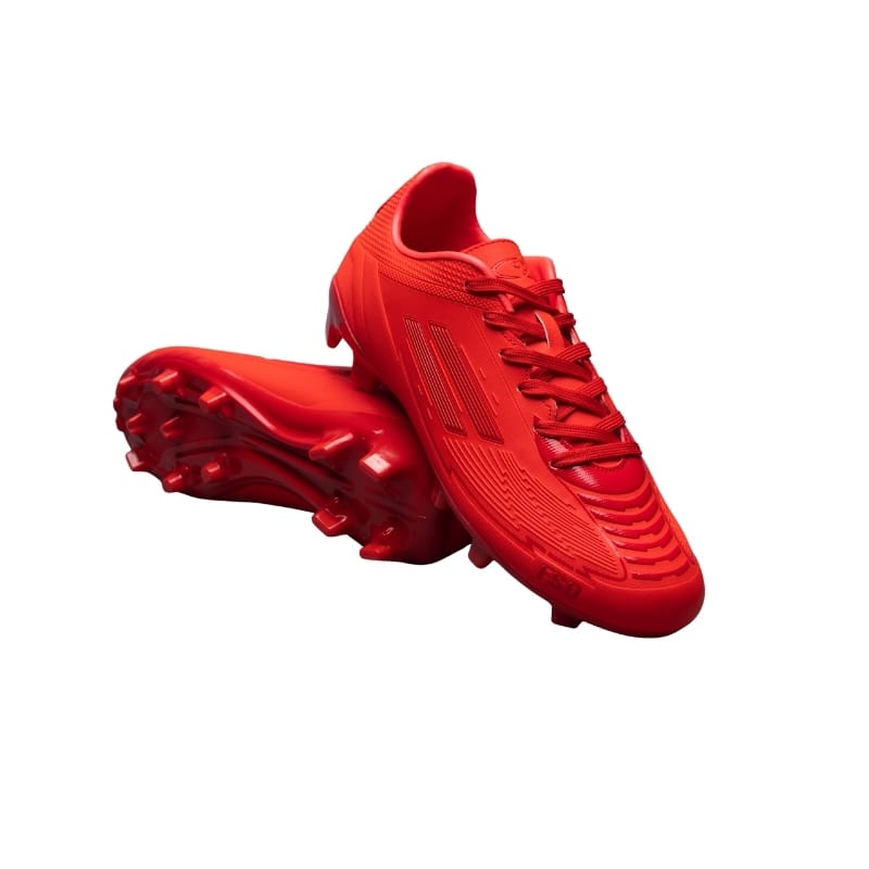 Pro Football Soccer Boots Firm Ground Red - Image 6