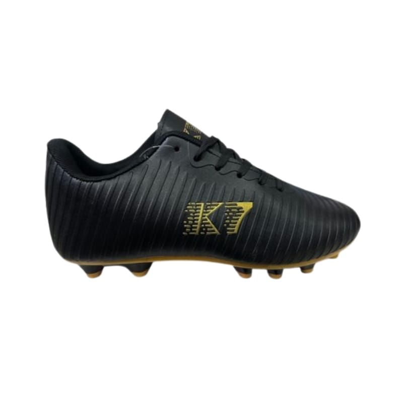 K7 Mens Soccer Boots Korea Black and Gold