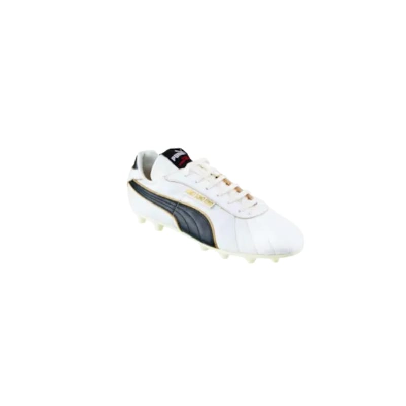 Puma Jomo Sono King FG Soccer Boots Black White Yellow.