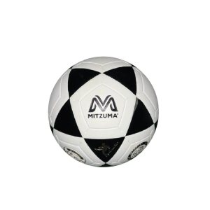 Mitzuma Impulse Moulded Soccer Ball White/Black