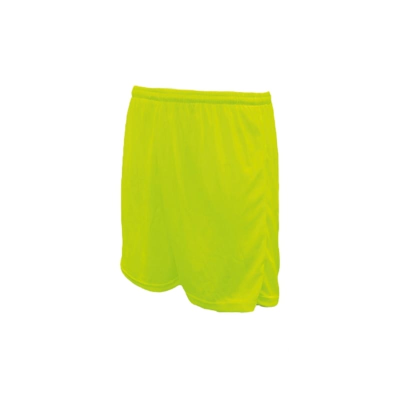 Plain Shorts Neon Yellow Pack of 14
