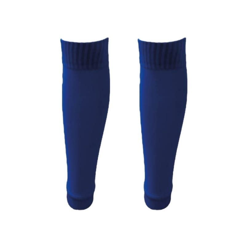 Plain Soccer Calf Sleeves Royal Blue Knee