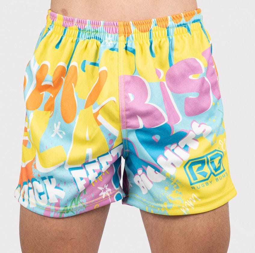 Rugby Bums Graffiti Shorts