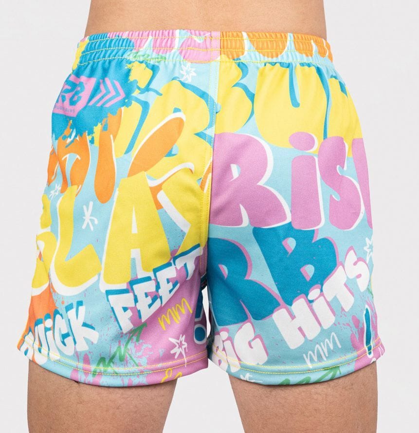 Rugby Bums Graffiti Shorts - Image 2