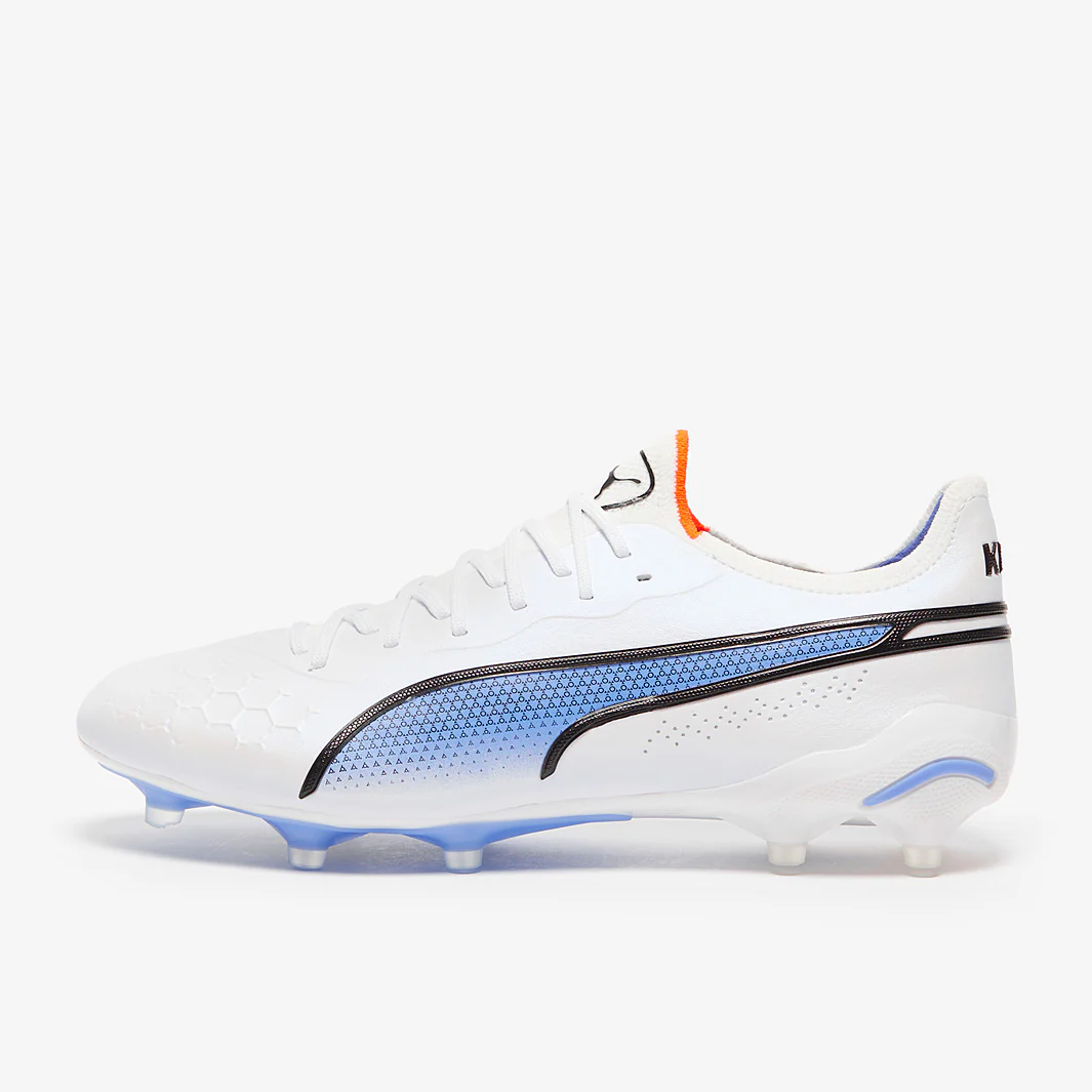 Puma King Ultimate FG/AG Blue Glimmer-Ultra Orange