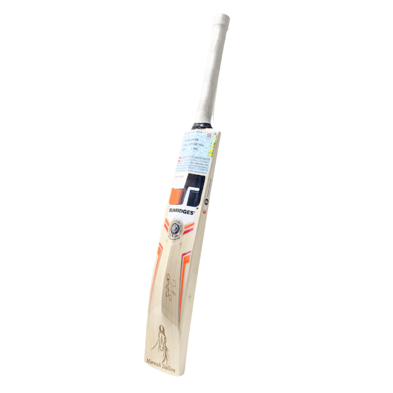 SS Players Ravindra Jadeja English Willow Cricket Bat Size 4 - Image 2